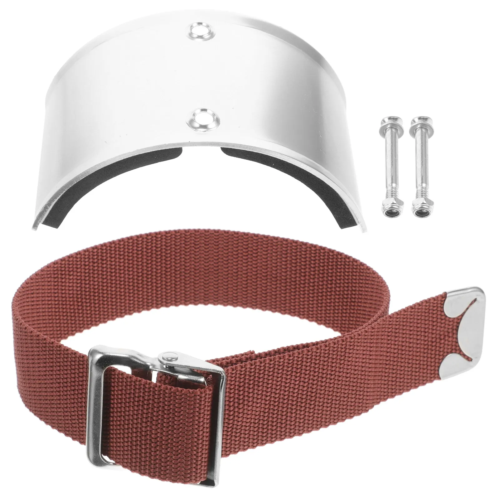 

1Set Adjustable Drywall Stilt Leg Strap and Cuff Replacement Kit Stainless Steel Cloth Comfort Fit for Plastering Painting