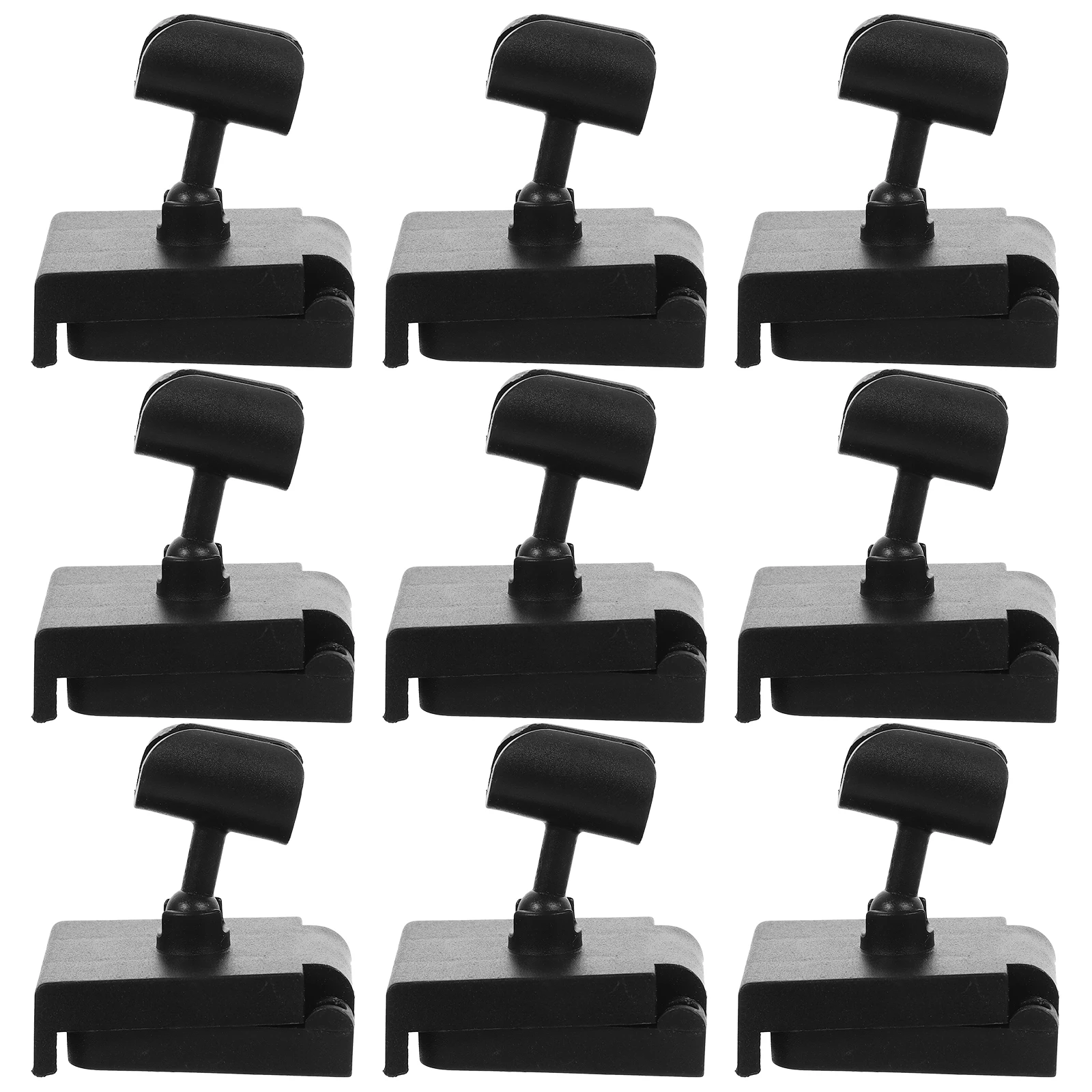 

10Pcs Mini Table Mount Clamp Heavy Duty Microphone Stand Holder Desktop Mic Mount Base Stable Balance Desk Clamps