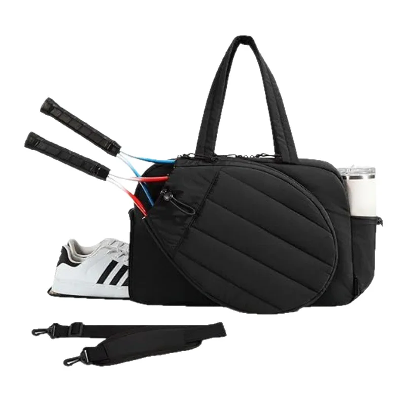 Tennis Rackets Bag Badminton Pickleball Storage Bag Outdoor Travel Sports Training Commuting Shoulder Bags Padel Handbag