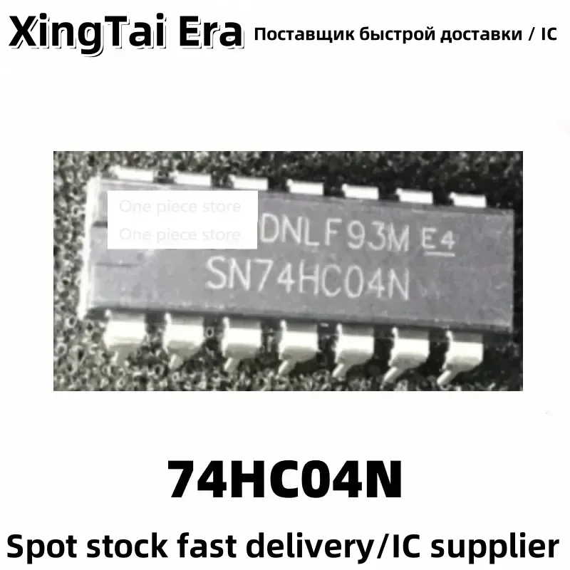 5PCS 74HC04 74HC04N SN74HC04N DIP14 Six groups of inverter chip direct insertion