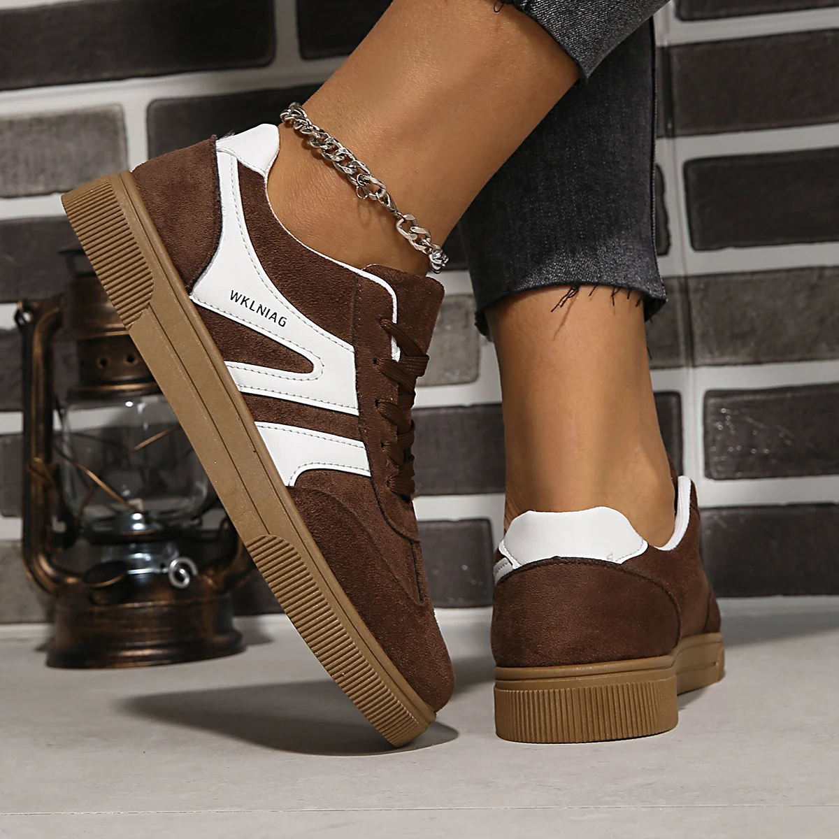 الربيع / الخريف أنيقة جولة رئيس مثير الاحذية الرياضية والترفيهية المألوف أفضل بيع أحذية نسائية مريحة جديدة