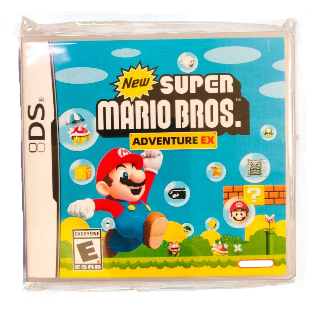 미국 마리오 시리즈 DS 게임 카드 싱글 카드 카트리지 박스 게임 카드 게임 컬렉션 소년 선물 NDS NDSL 3DS 2DS용