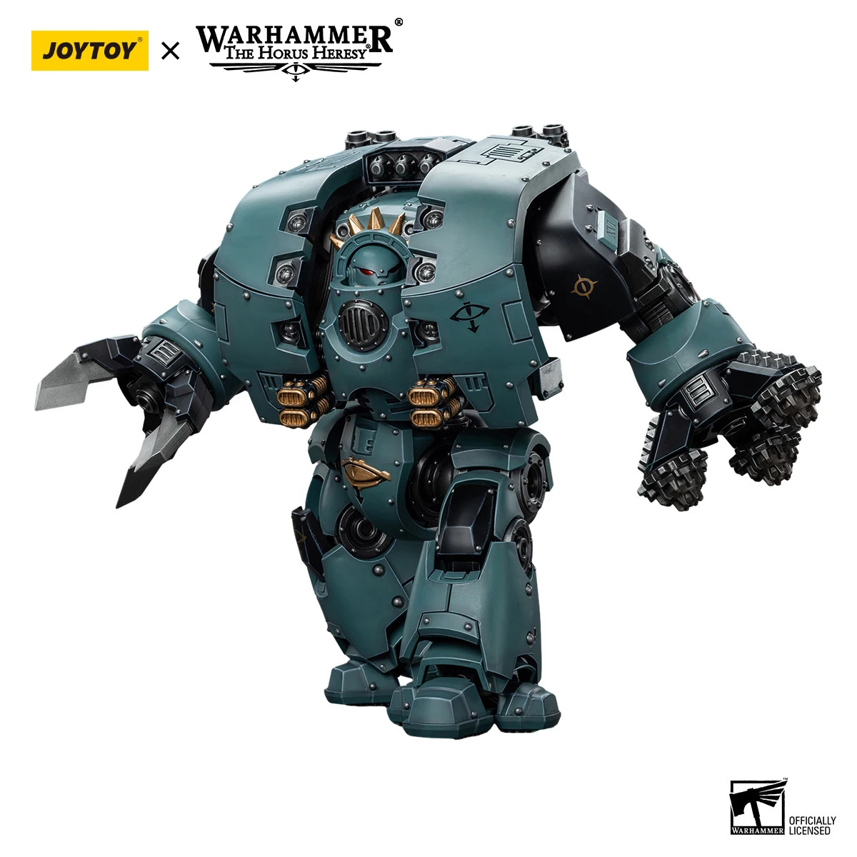 

[Pre-Sale] JOYTOY 1/18 Action Figure Anime Warhammer 40K Mecha Sons of Horus Leviathan Dreadnought with Siege Drills