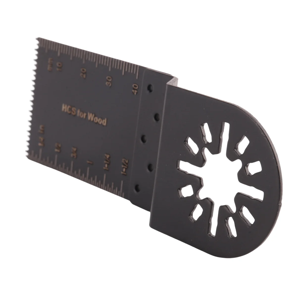 35mm Wood Metal Blades HCS for Fein Multimaster Ryobi Challenge Multitool Black