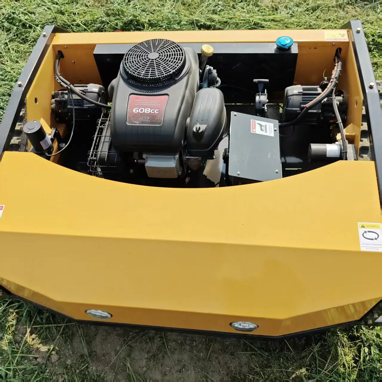 Газонокосилка для озеленения парковки, интеллектуальная гусеничная газонокосилка