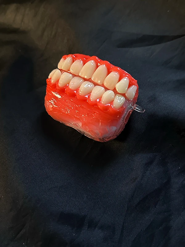 Handmade Acrylic Protective Case for  pro 3 Original  2 Red 3D Tooth Design Anti-Fall Simple Style  Access...