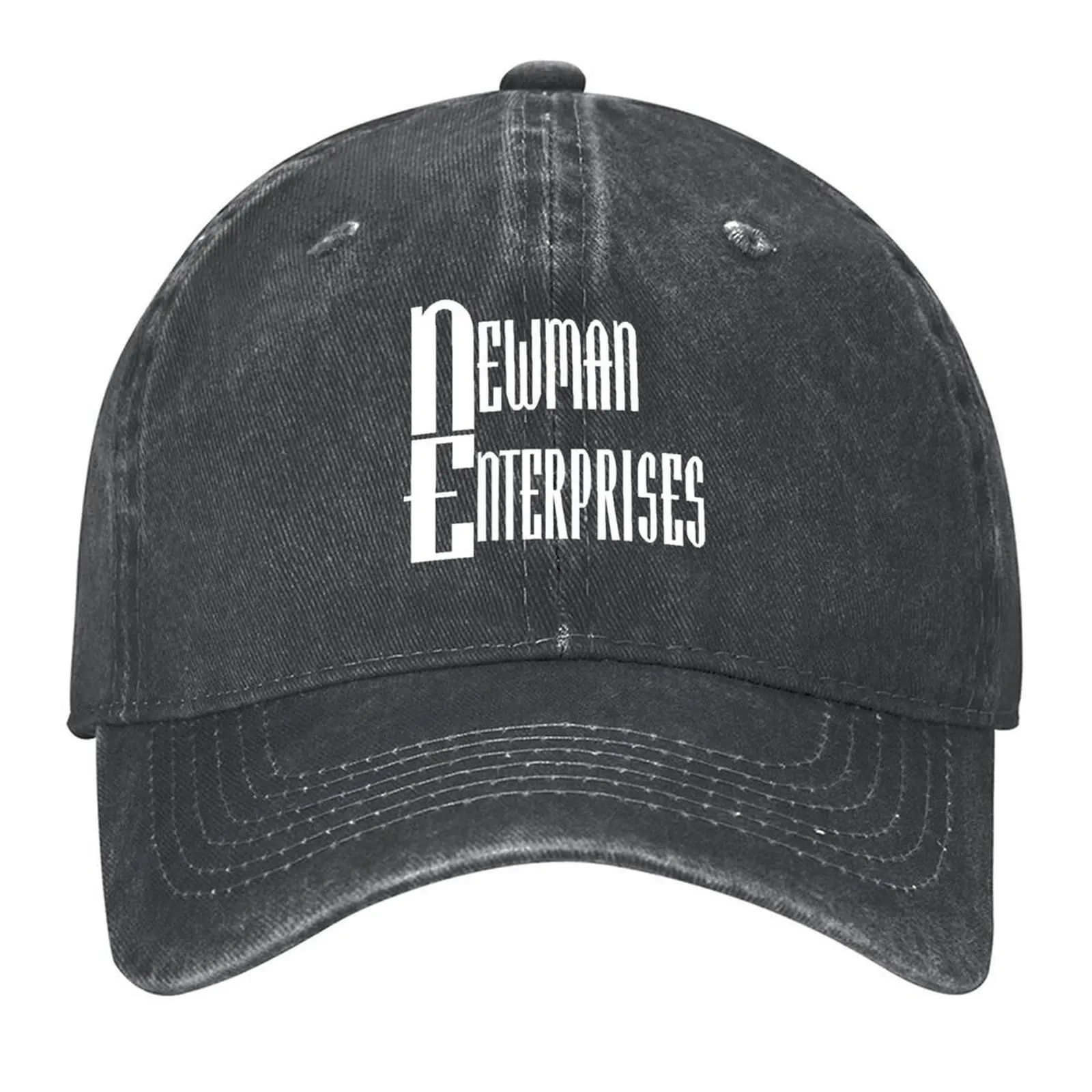 

Newman Enterprises Corporate - Black Background Baseball Cap Trucker Cap Sports Cap Vintage Sunhat Ladies Men's