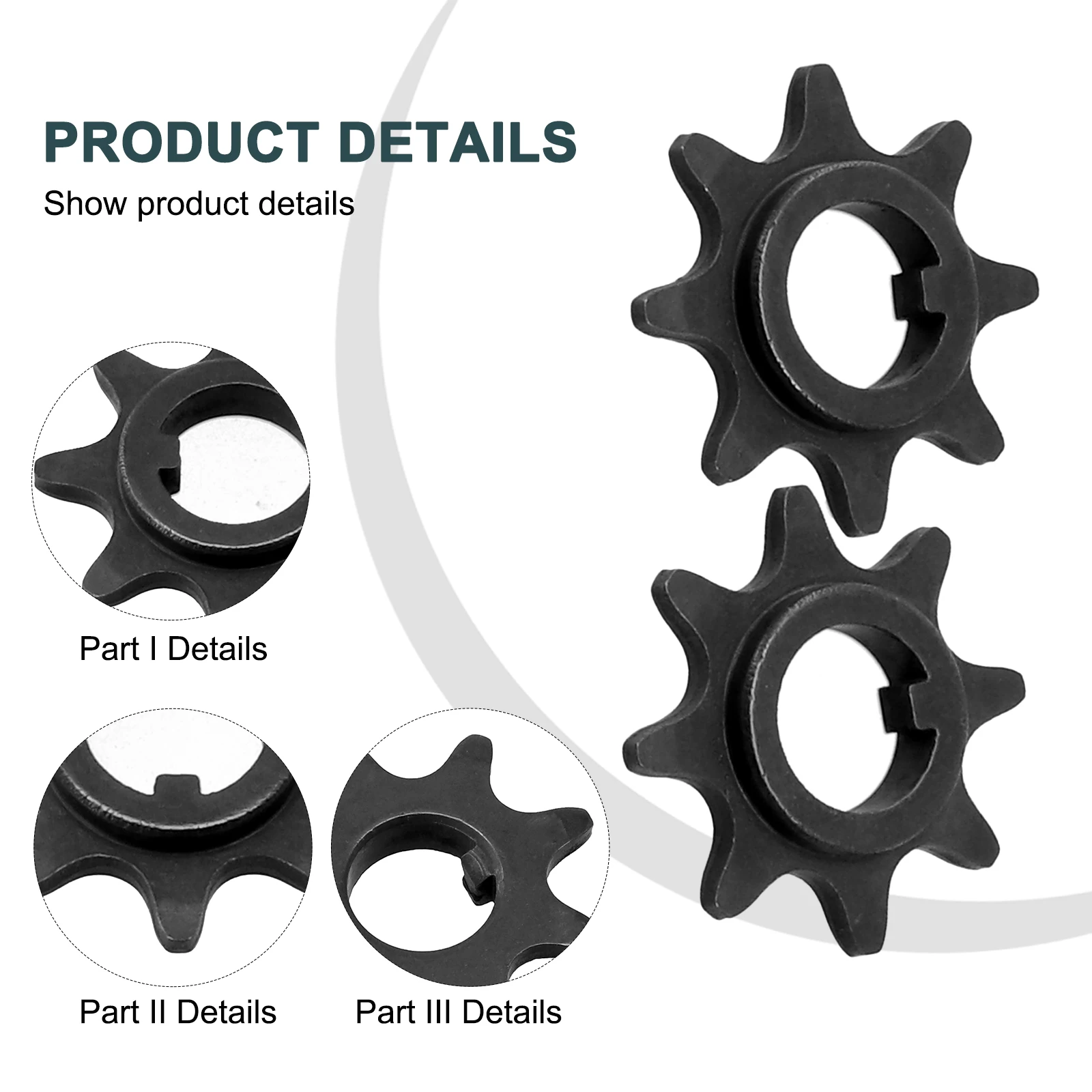 

Запчасти для звездочек, 2 шт., детали для звездочек, пластиковые сменные инструменты, звездочки 5140010-81, сменные инструменты для велосипедов DW735XS
