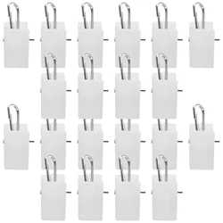 20 Pcs Drapery Hooks Plastic Curtain Clip Clamp Hanging Small Photo Clips Curtain Clip With Hook Hanging Clip Curtain Clamp