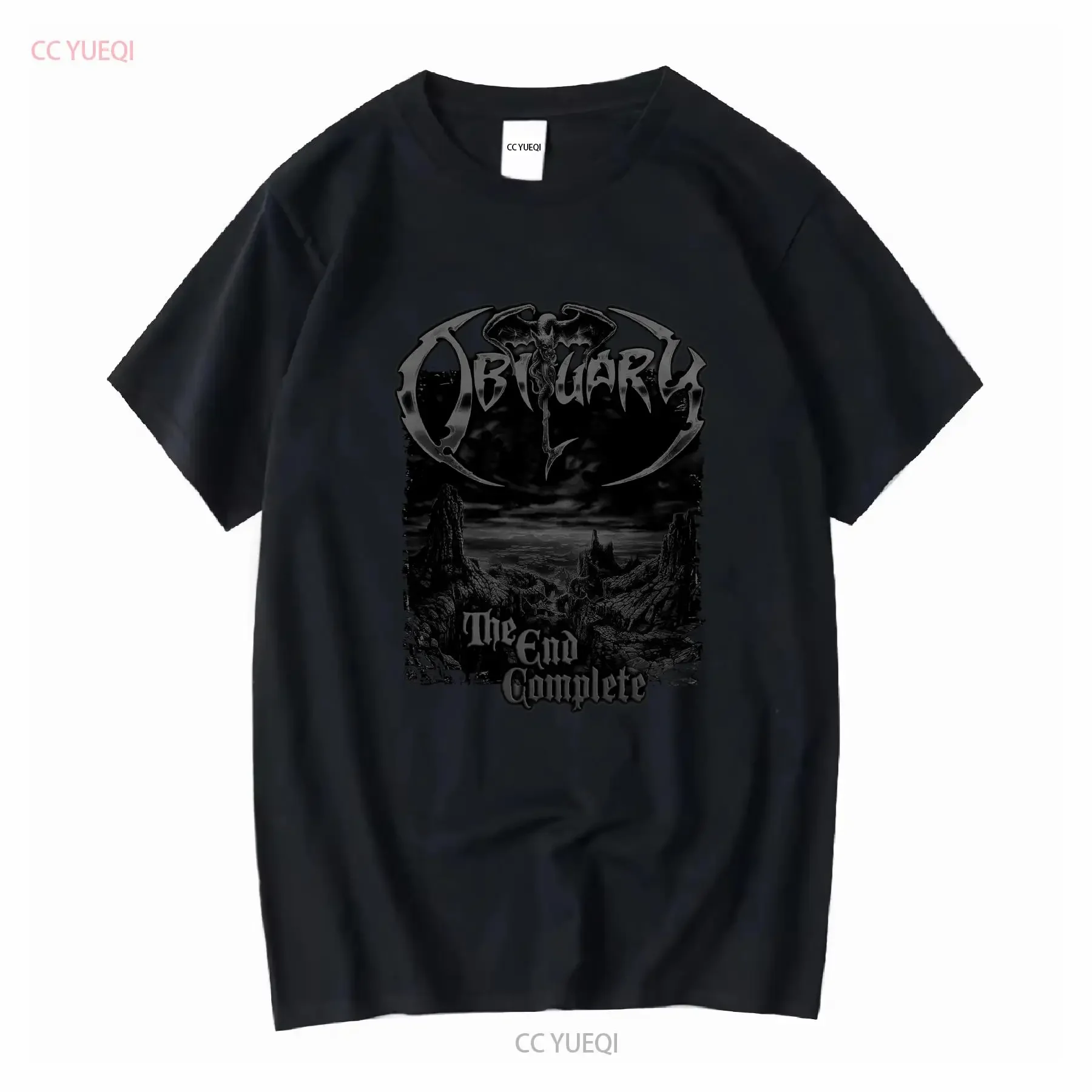 Obituary The End Complete T Shirt cotton Men's all sizes S 5XL 18 colors band poster album cover long or short sleeves vintage