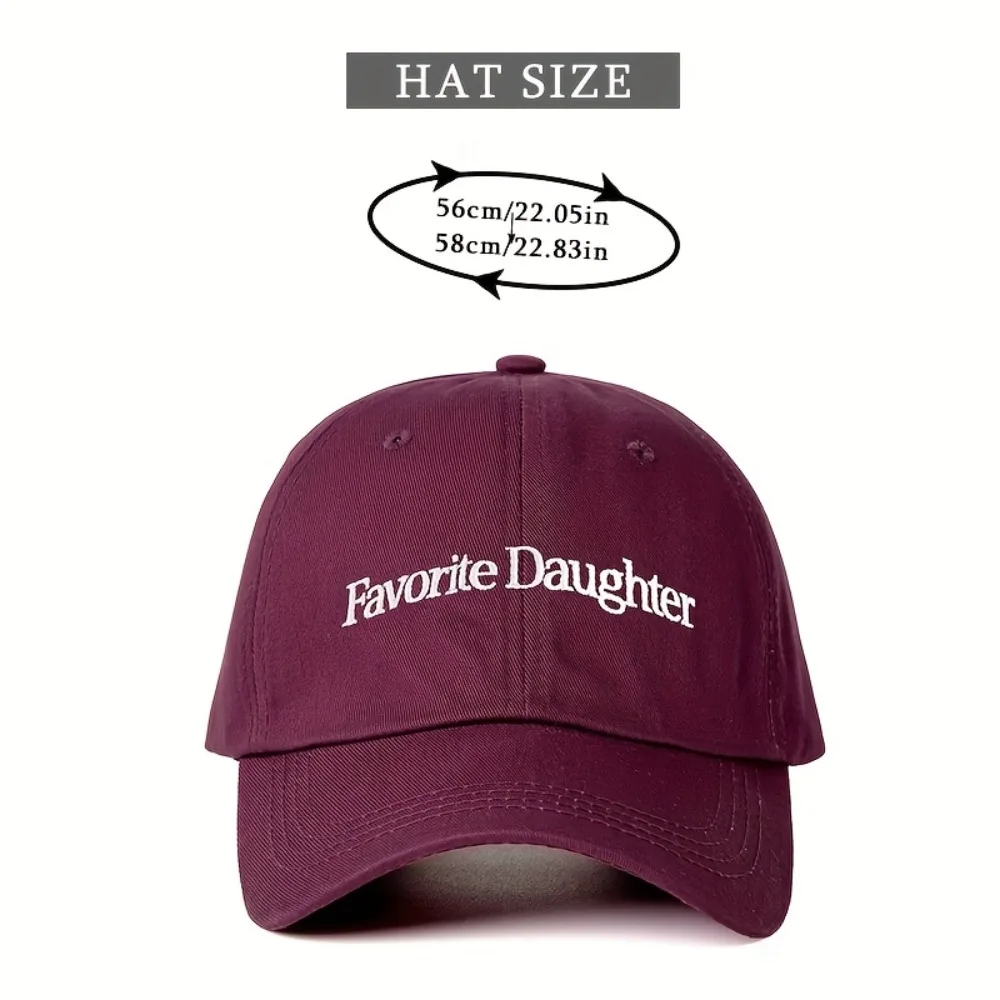 1 قطعة قبعة بيسبول مطرزة بلون واحد للنساء ، قبعة سائق قابلة للتعديل قابلة للتنفس للترفيه في الهواء الطلق للرجال ، مناسبة للحفلات