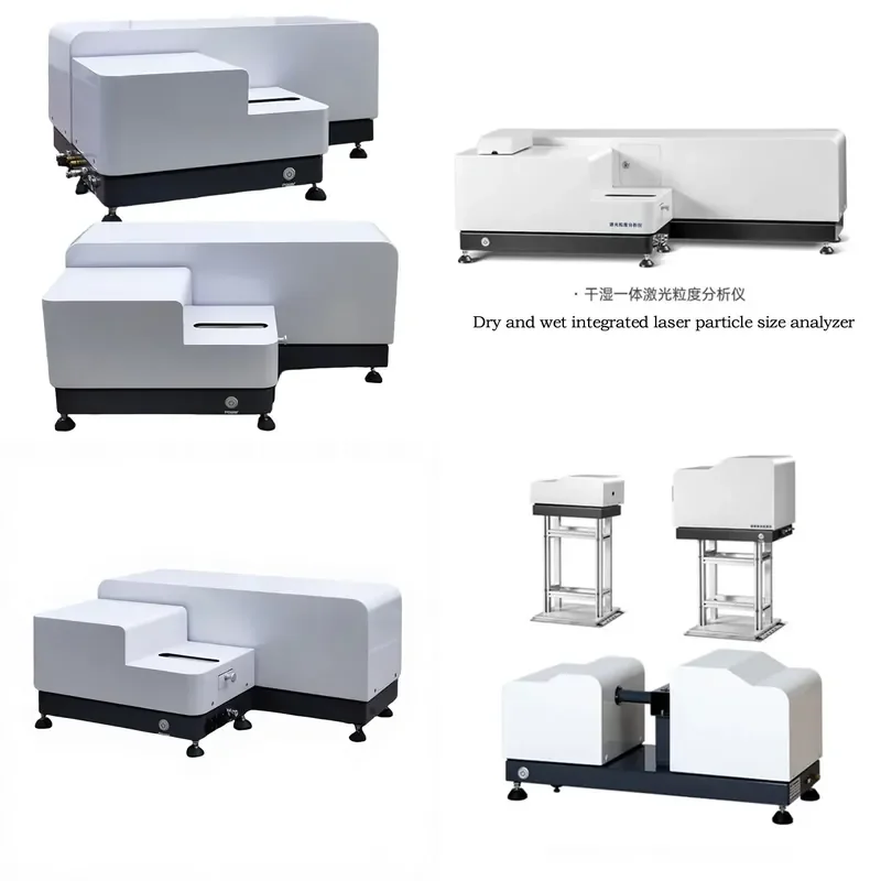 Industrial Laser Particle Size Analyzer ISO 13320 Compliant Wet and Dry Dispersion High Precision Laboratory Analysis
