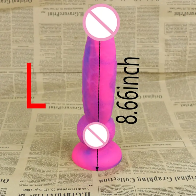 Colorful Realistic Dog Dildo Simulation Penis Animal Dildo Anal With Suction Cup Adult Sex Toy For Woman Lesbian Strapon Dildo