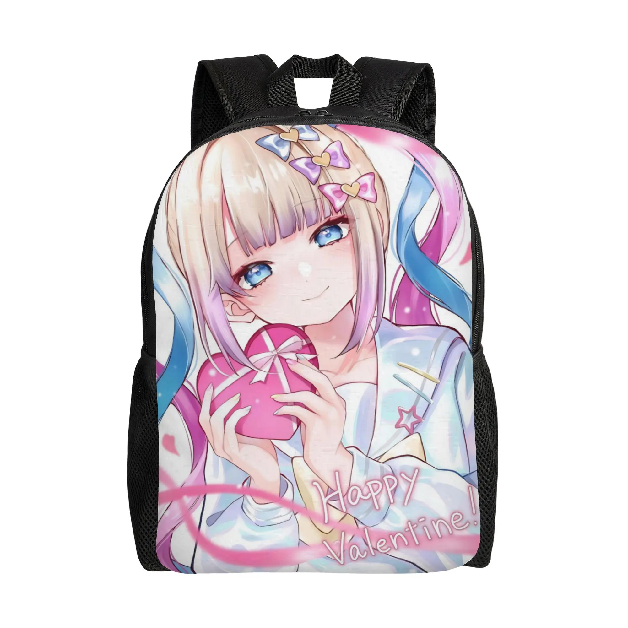 OMG kawaii Angel Fashion Backpack Sports Student Work Anime Game Daypack for Men Women Laptop Computer Shoulder Bag