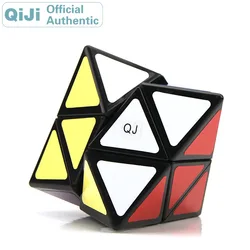 Qiji diamante cubo mágico qj skewbed cubo magico profissional neo velocidade cubo quebra-cabeça brinquedos anti-stress para crianças