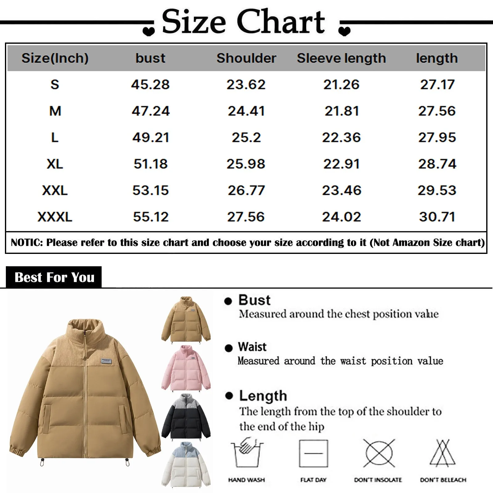 New Autumn Winter Jacket Men Brand Printed Keep Warm Jackets Fashion Couples Coats Outdoor Parkas Loose Stand Collar Zip Clothes