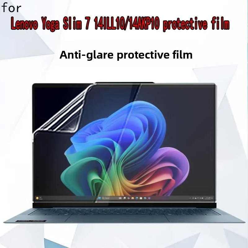 Film de protection Transparent Anti-éblouissement pour écran d'ordinateur portable Lenovo Yoga Slim 7 14ILL10, Film de protection pour clavier 14AKP10, lumière bleue