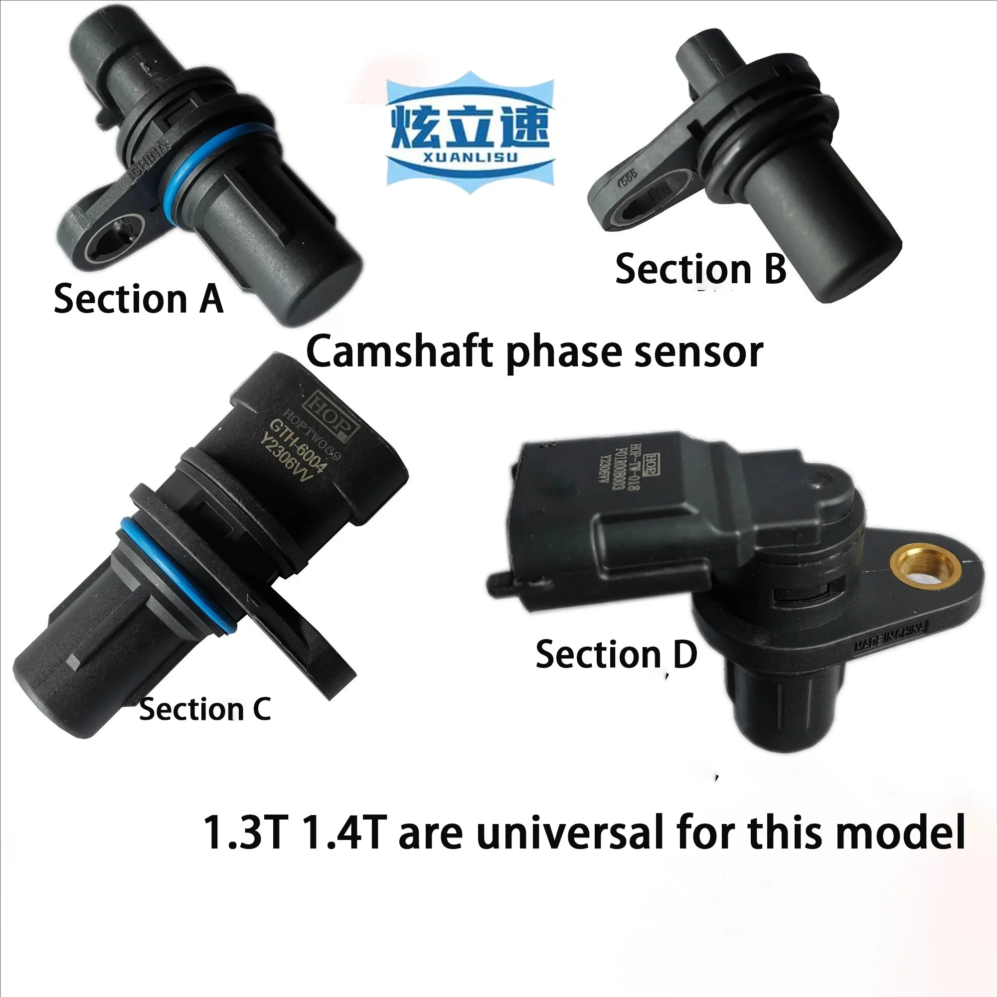 

Suitable for Geely Emgrand EC715 EC718 EC7 RV New Emgrand million Emgrand camshaft phase sensor