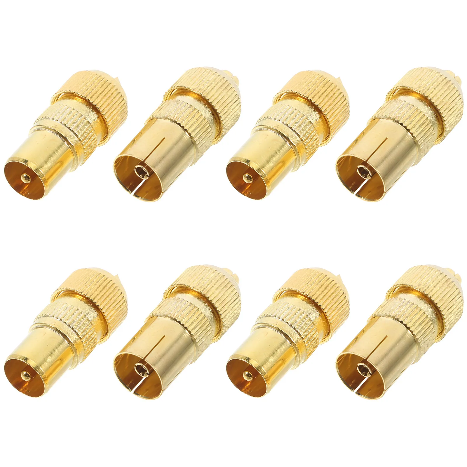 8Pcs Male Plug Adap…
