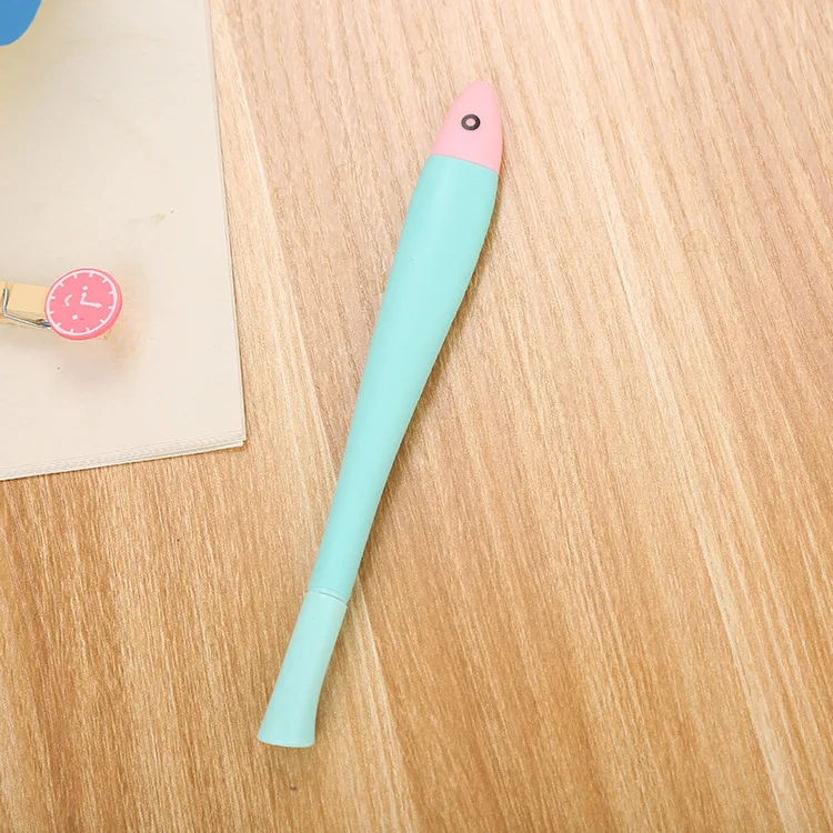 Stylo gel à base d'eau pour étudiants, 1 pièce, papeterie de dessin animé mignon, fournitures de bureau Couleur aléatoire