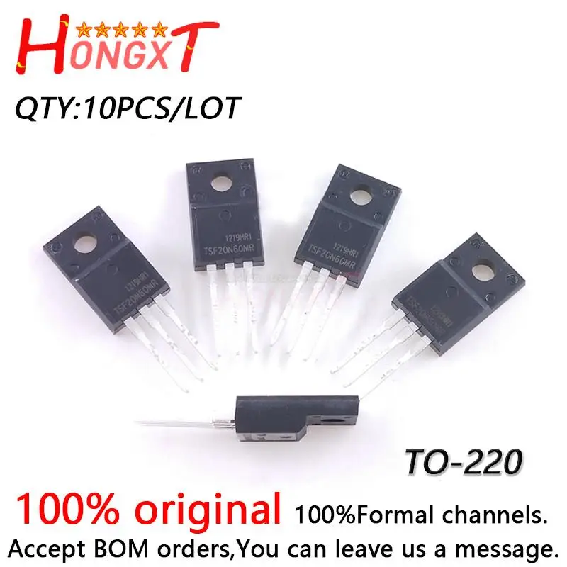 10PCS 100% New Imported Original TSF10N60M 10N60 TSF12N60M 12N60 TSF12N65M 12N65 TSF13N50M 13N50 TSF20N60MR 20N60 R TO-220F