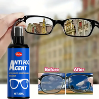 Nano Anti-Fog Spray: Simple Nozzle, Glasses/Swimming/Ski Goggles, Long-Lasting Defogging, Clear Vision, High-Performance Coating