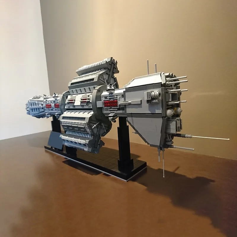 4740 stks MOC EAS Agamemnon Babylon 5 Model Bouwstenen Speelgoed Bouw Kerstcadeau Monteren Creatief Idee Onderwijs Baksteen