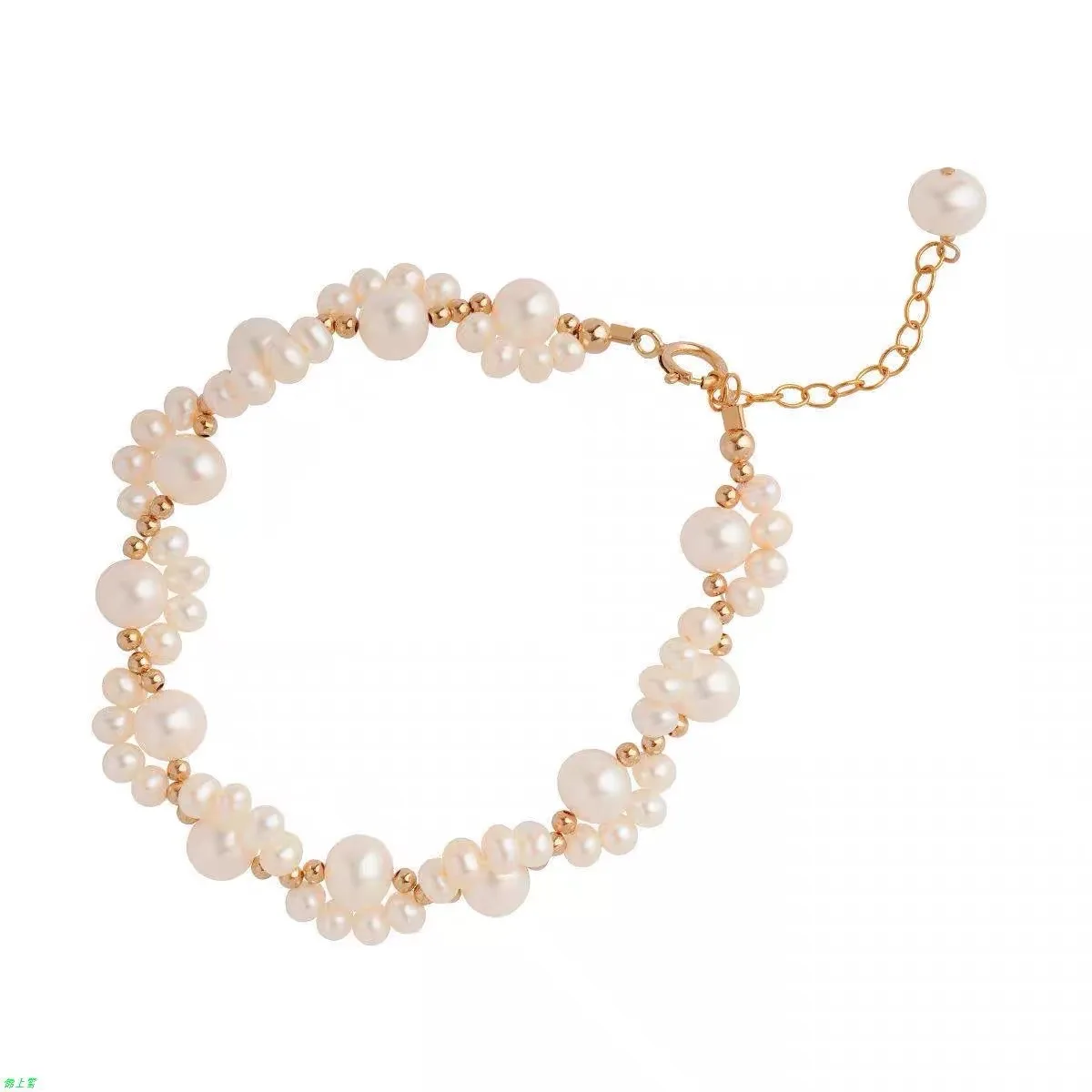 Female Luxury INS Imitation Pearl Bracelet Cartoon Cute White Beads Imitation Cat Claw Bracelet For Women Fashion Jewelry Trendy