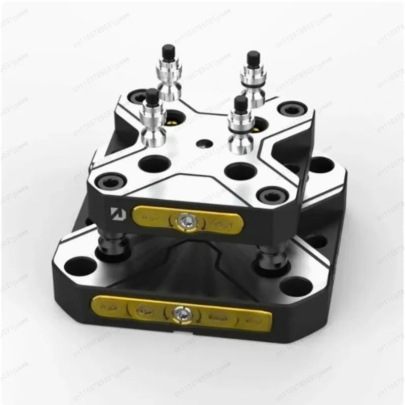 Four or Five Axis Zero Point Quick Change Plate Fixture Can Be Paired with A Self Centering Vise Three Jaw Chuck Chuck Holder