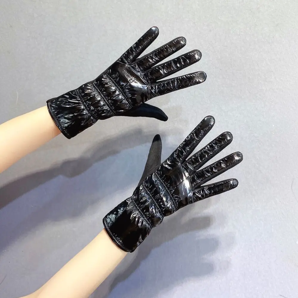 Womens Winter Touchscreen Gloves Warm Plush Lining Waterproof Windproof For Electric Scooter Riding Daily Use