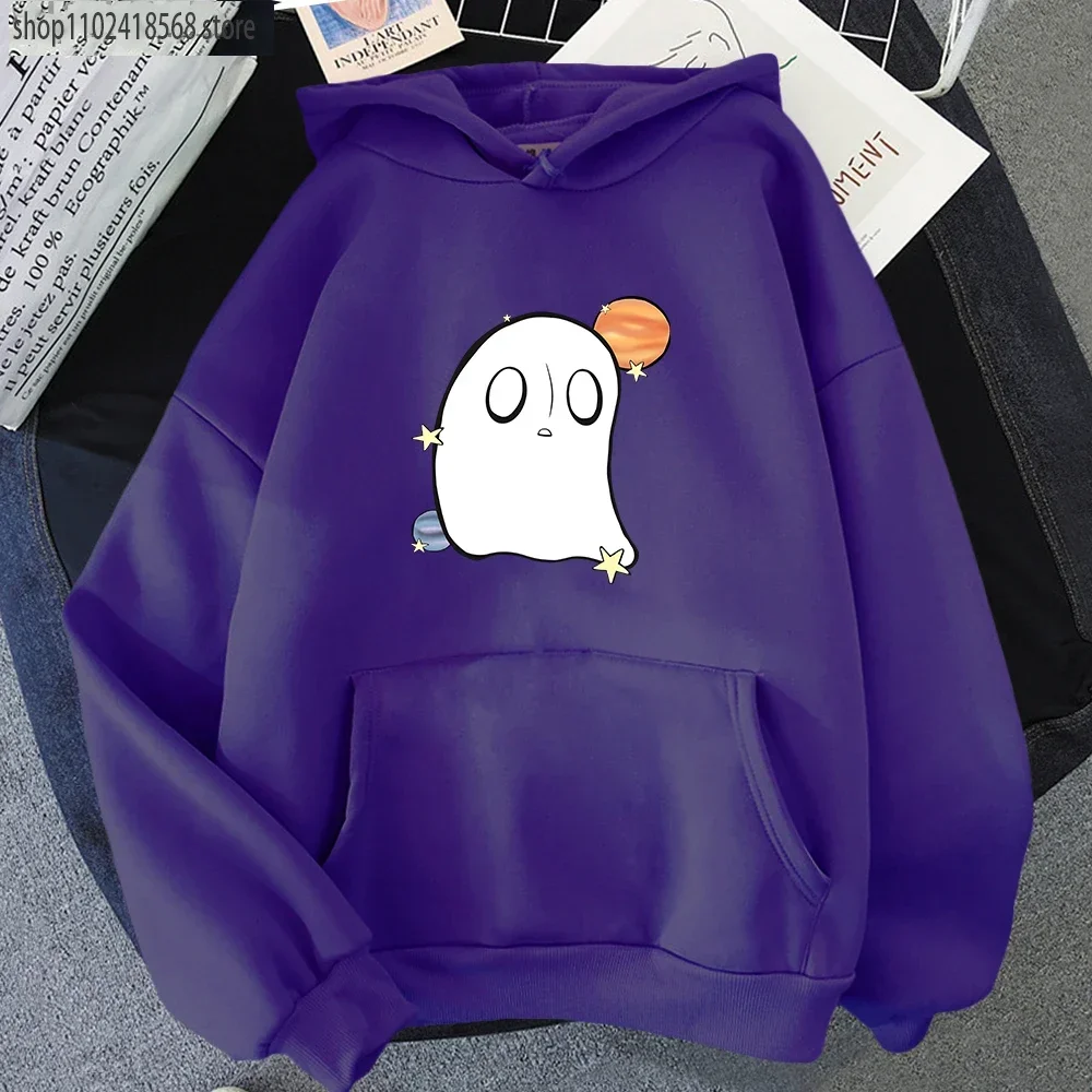 Kawaii Undertale Game Hoodies for Men Napstablook Sweatshirt Cartoon Ghost Hoody Women Clothing Unisex Pullover Y2k Sudadera