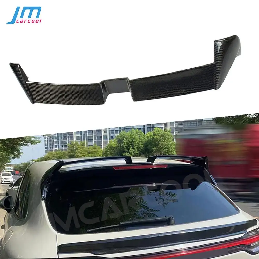 

Carbon Fiber Car Rear Trunk Spoiler Wing for Porsche Macan 2014 - 2018 Rear Roof Spoiler Wings ABS Car Styling