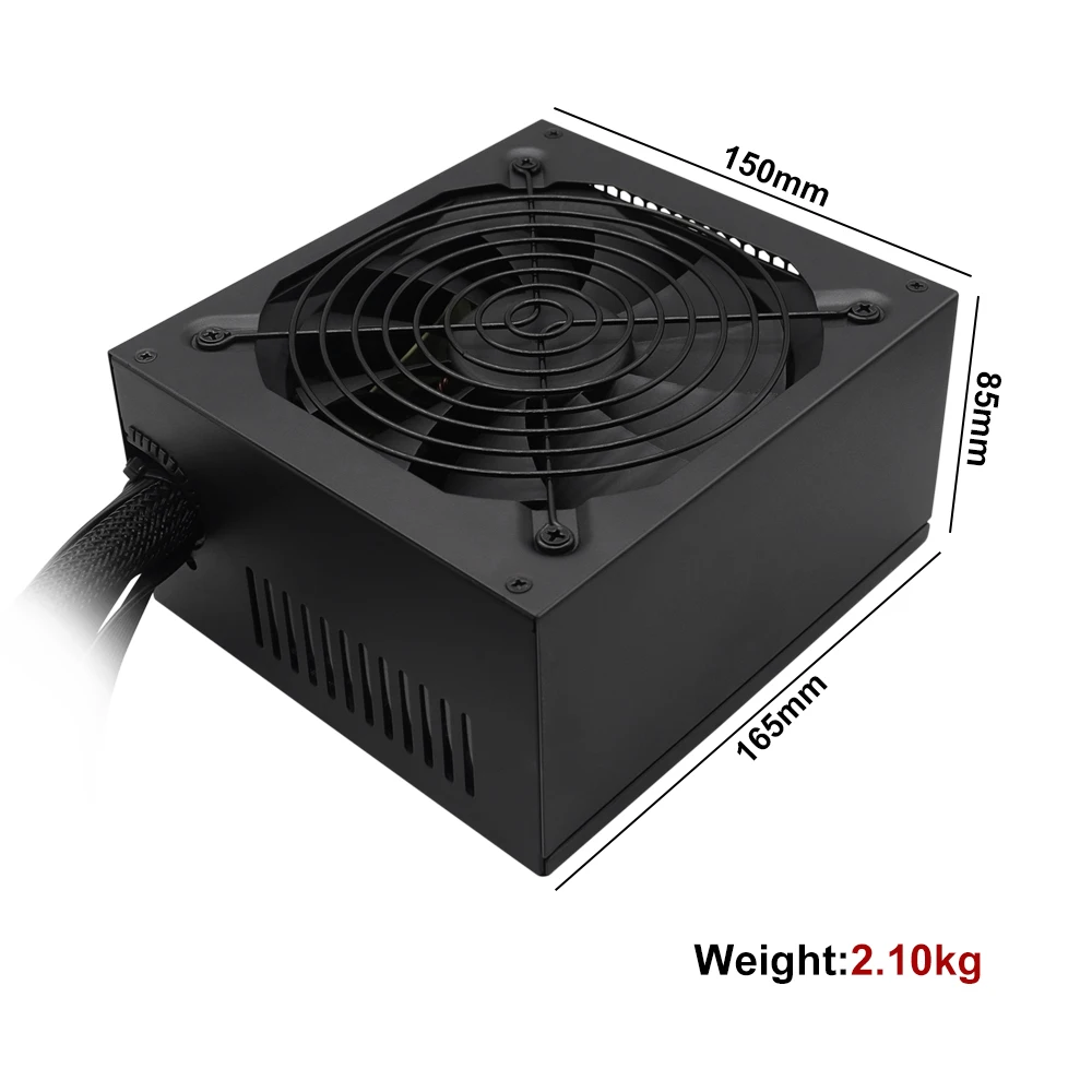 1000W ATX Gaming Power Supply 80 Plus Gold | Non-Modular | Full Voltage 110V-220V | for Desktop PC Server