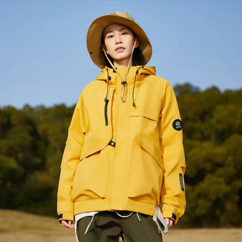 Unisex Outdoor Waterproof Hiking Jackets Windbreaker Coat Autumn Breathable Fishing Camping Windproof Jackets Men Women Clothing