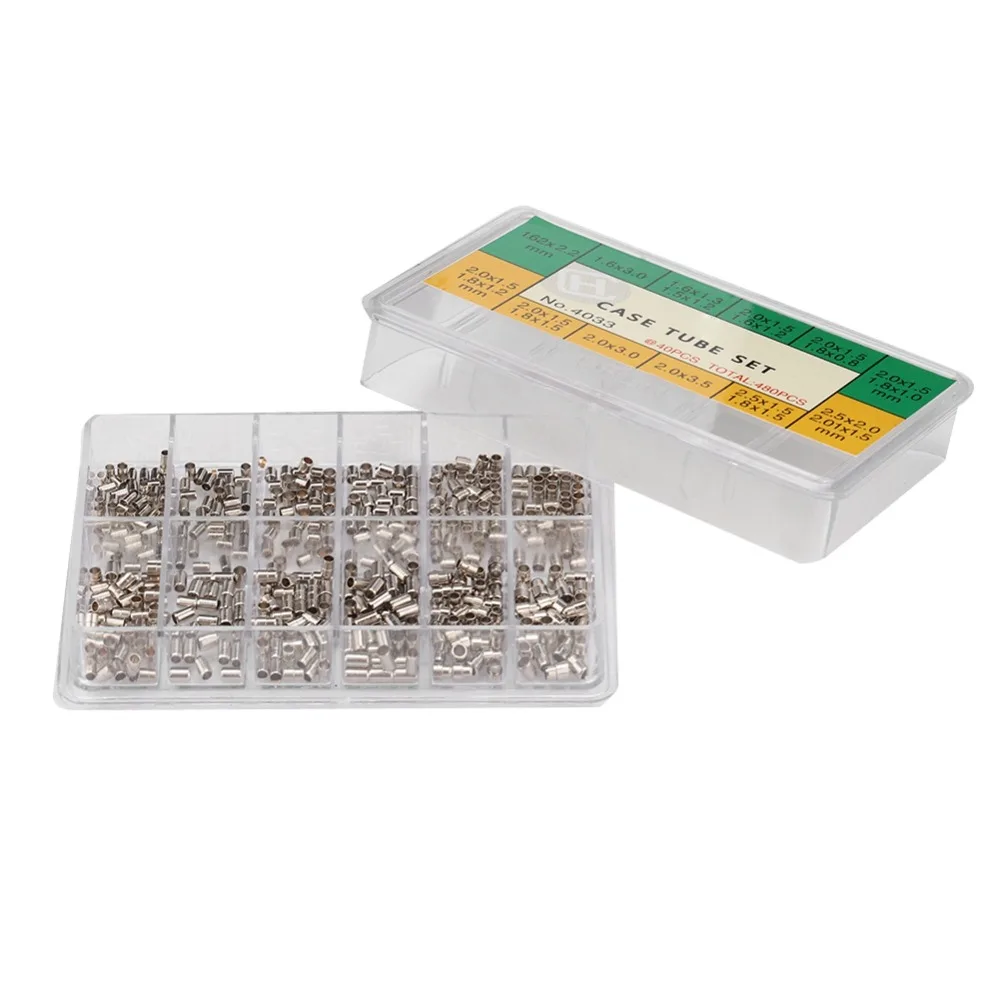 Portable Stainless Steel Watch Case Tube 12 Sizes Watch Repairing Tool Watch Component Watch Fixing
