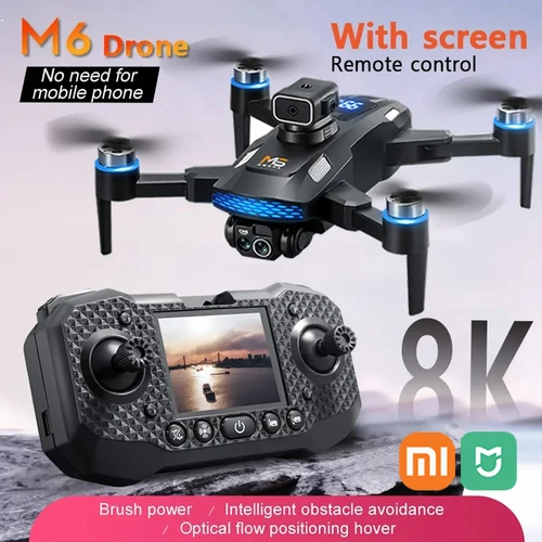 Xiaomi Mijia M6 Drone Motor sin escobillas profesional 8K HD fotografía aérea evitación de obstáculos UAV helicóptero de cuatro rotores Juguetes