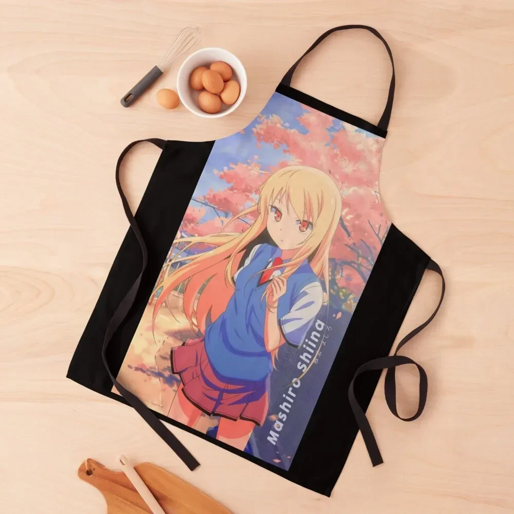 

Mashiro shiina Apron For Man beauty master Utensils For Kitchen Apron