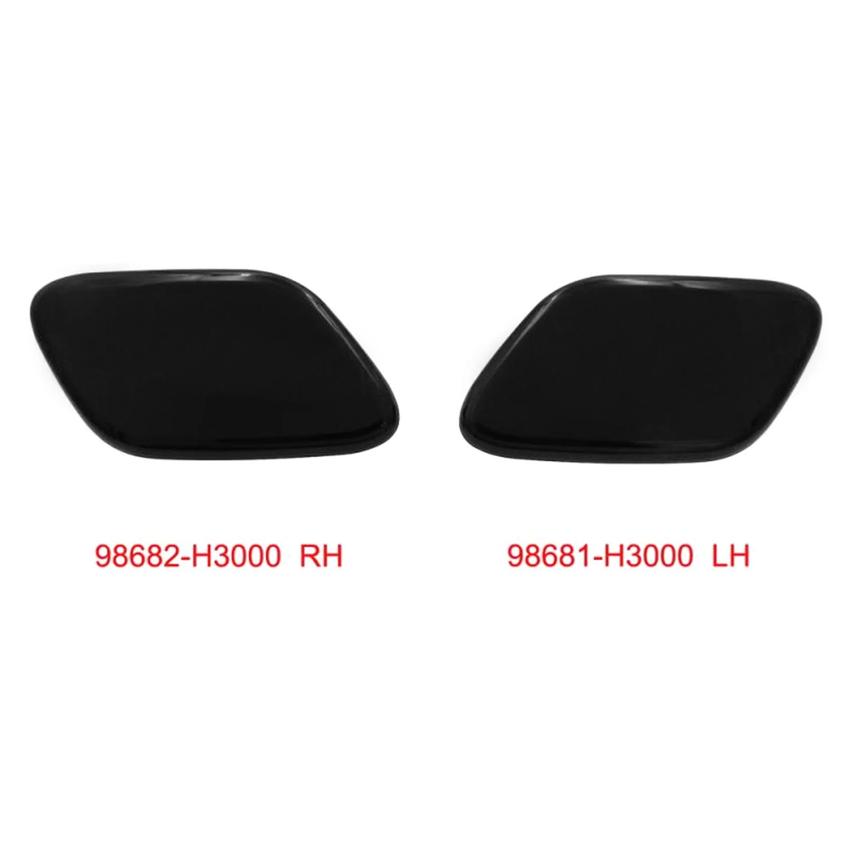 

Reliable-Headlight Washer Nozzle Head Light Cleaning Spray Pump+ Cover Cap For KIA Sportage IV 98681H3000 98671F1000 98672F1000