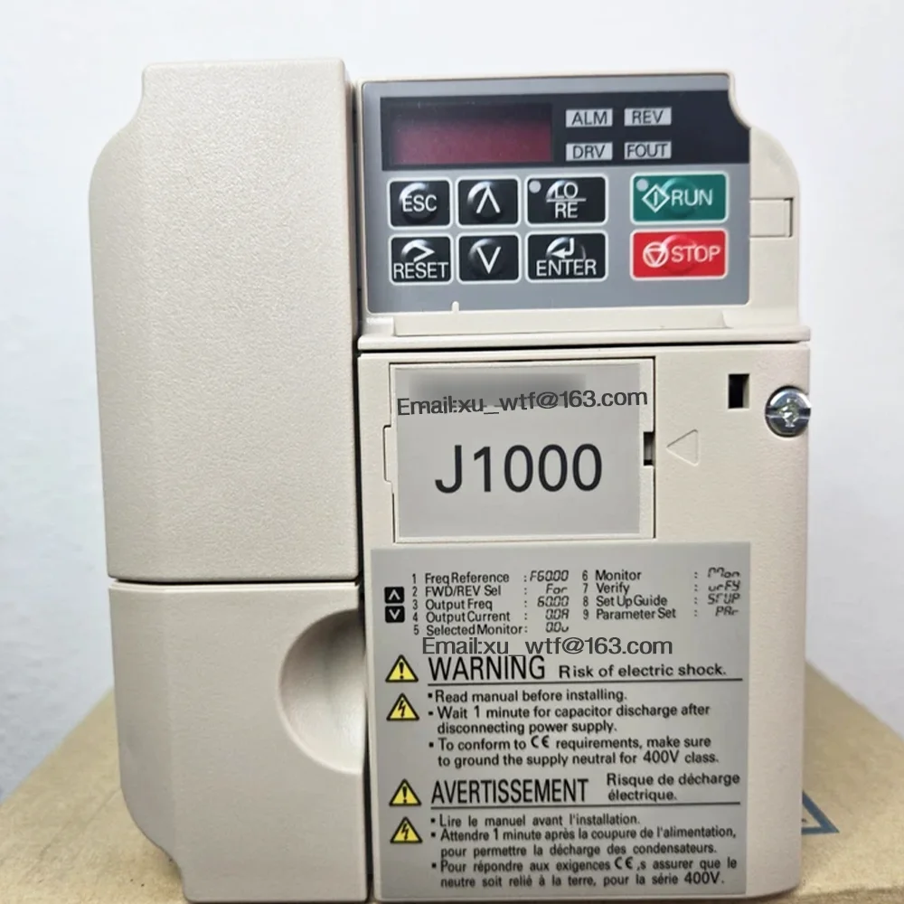 New J1000 Series Inverter CIMR-JUBA0006BAA AC1PH 200-240V 50/60Hz 13.8A/11A With Box Accelerated Delivery