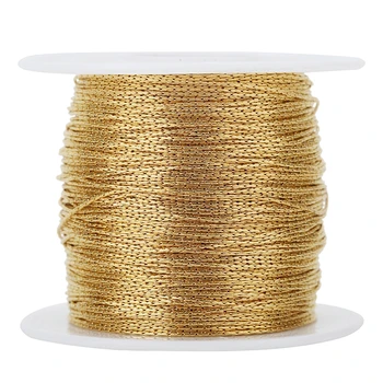 2 Meter 0,5 mm 1 mm Edelstahl dünne Gold Kabel Gliederkette Schlangenkette für DIY Halskette Ohrringe Schmuckherstellung Zubehör Bulk