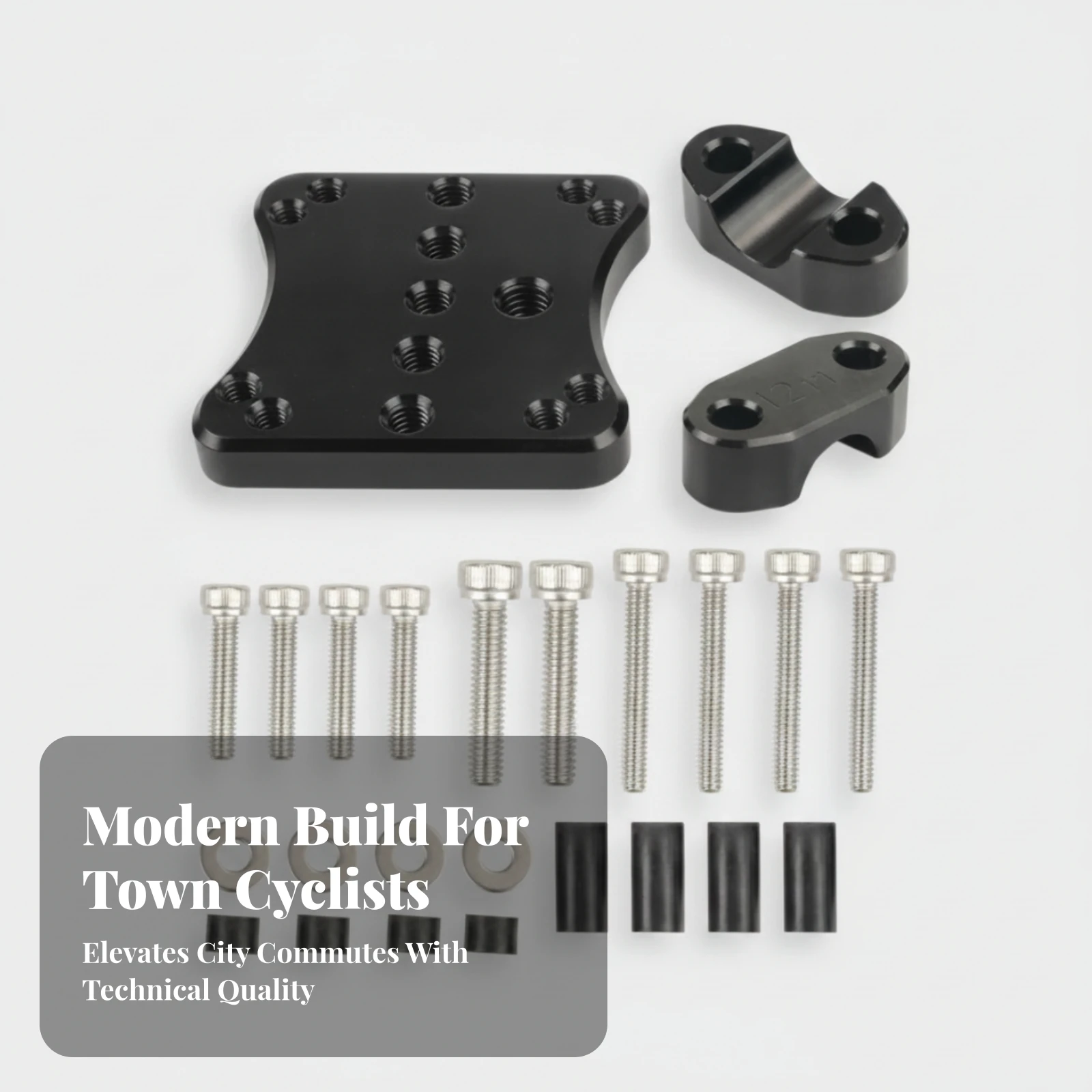 

Threaded Holes 12 Mm Handlebar Mount Vehicle Accessory Motorcycle Navigation Mount Metal