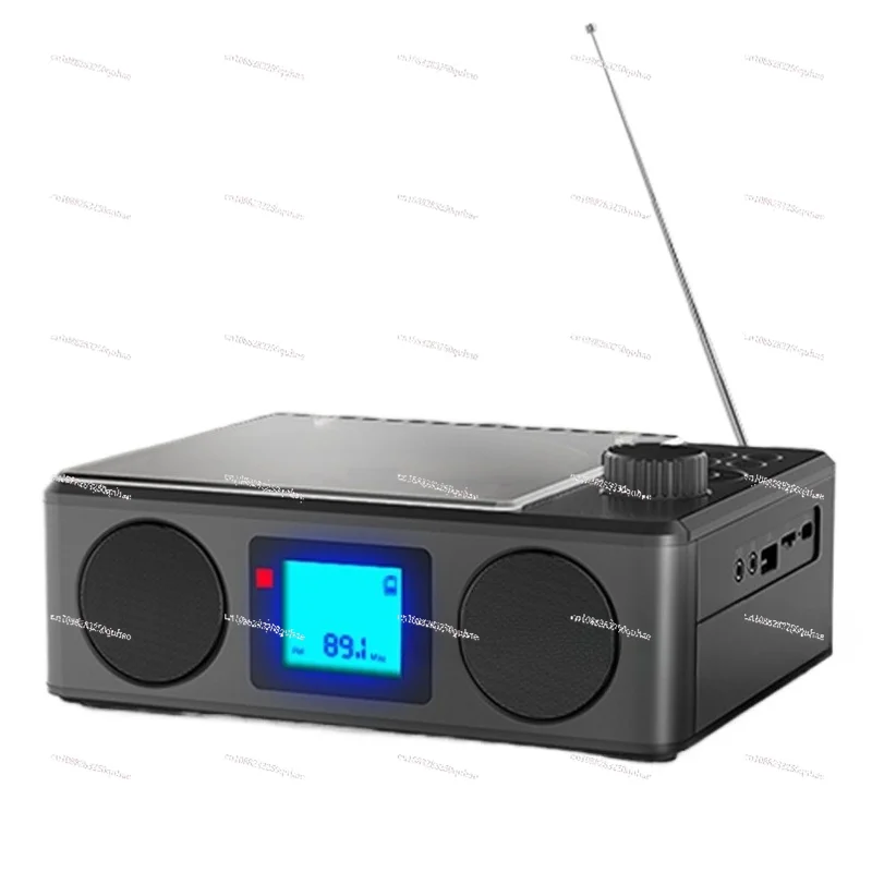 

Portable Bluetooth Audio Alarm Clock All-in-One Retro CD Player Stereo CD Player Radio