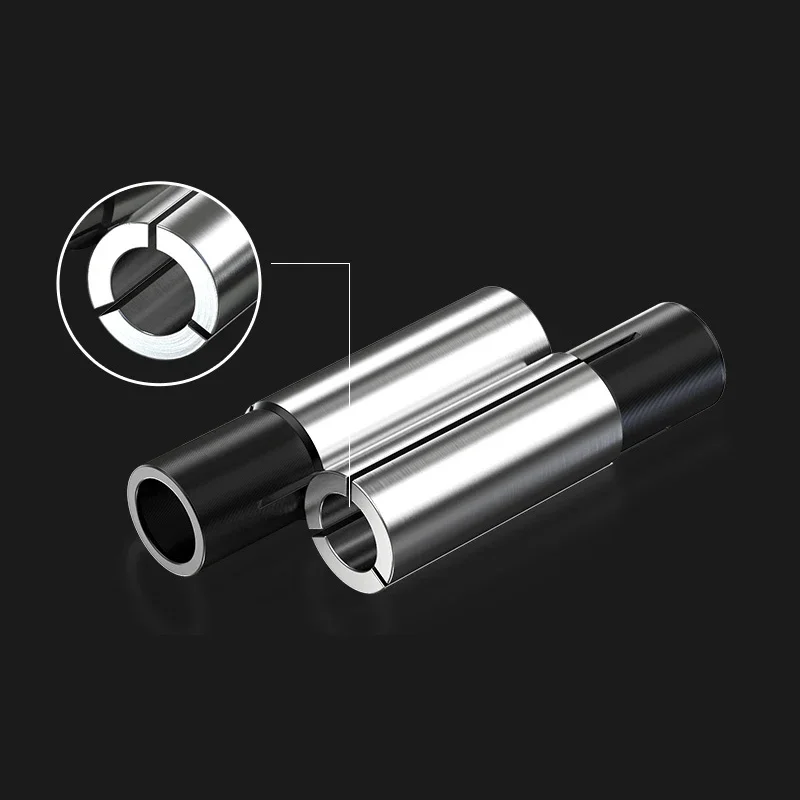 Collet Adaptor Collet Chuck Conversion Sleeve Shank Speed Dril CNC Spindle Milling Machine Toolsl 1/2" 1/4" 1/8" to 4/6/8/10mm