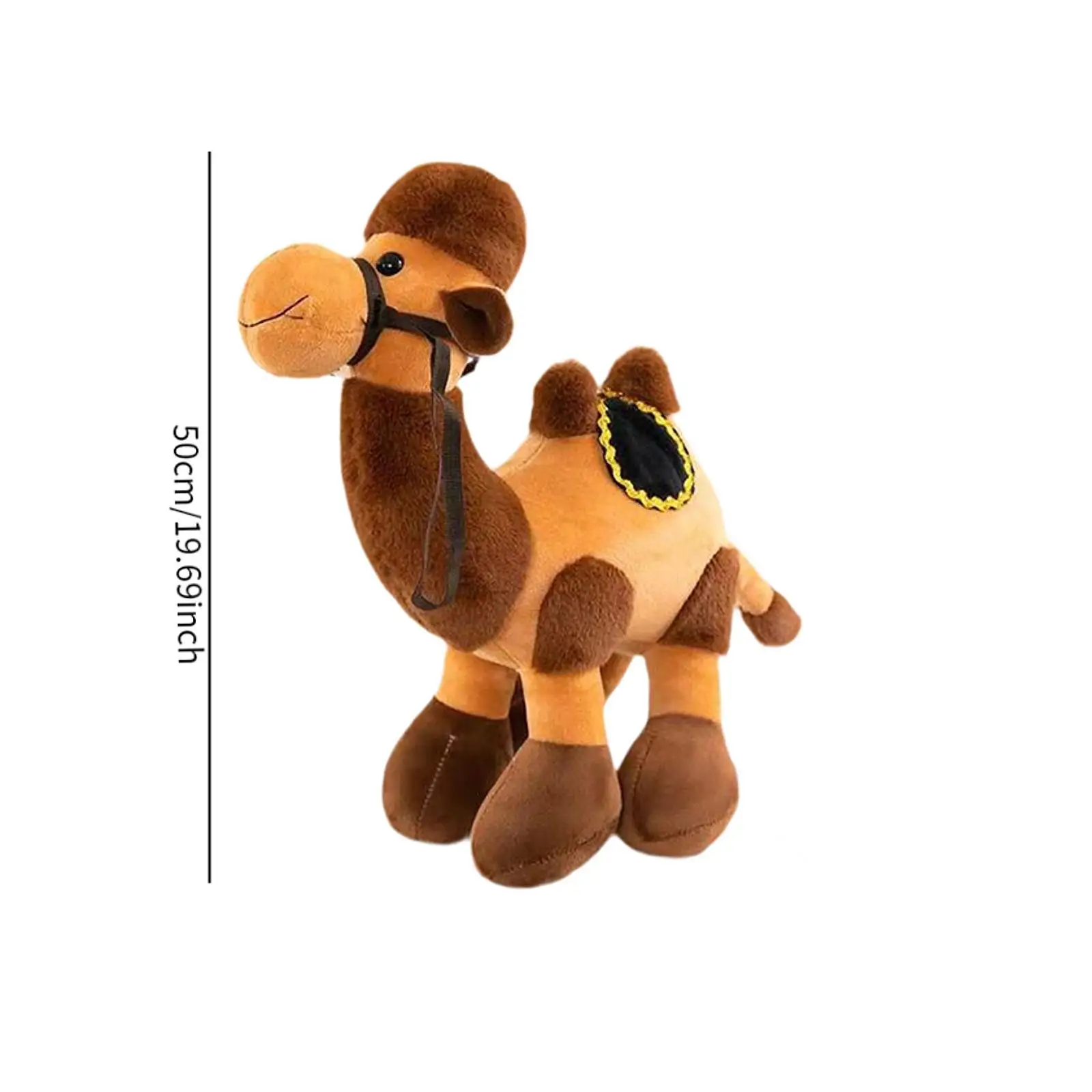 Juguete de peluche de camello, muñeco de peluche decorativo, muñeco de peluche de juguete para el hogar, oficina y dormitorio