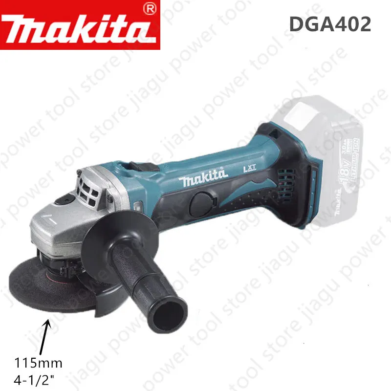 

Беспроводная угловая шлифовальная машина Makita DGA452, DGA450, XAG01, BGA452, диаметр колеса 115 мм, 4-1/2 дюйма, 18 в, замена на DGA402