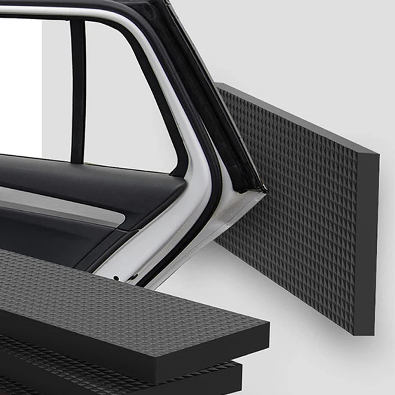 4ps المرآب جدار بطانة حماية باب السيارة المضادة للتصادم قطاع حامي واقي حماية باب السيارة سلامة وقوف السيارات جدار المنزل حماية حصيرة #2