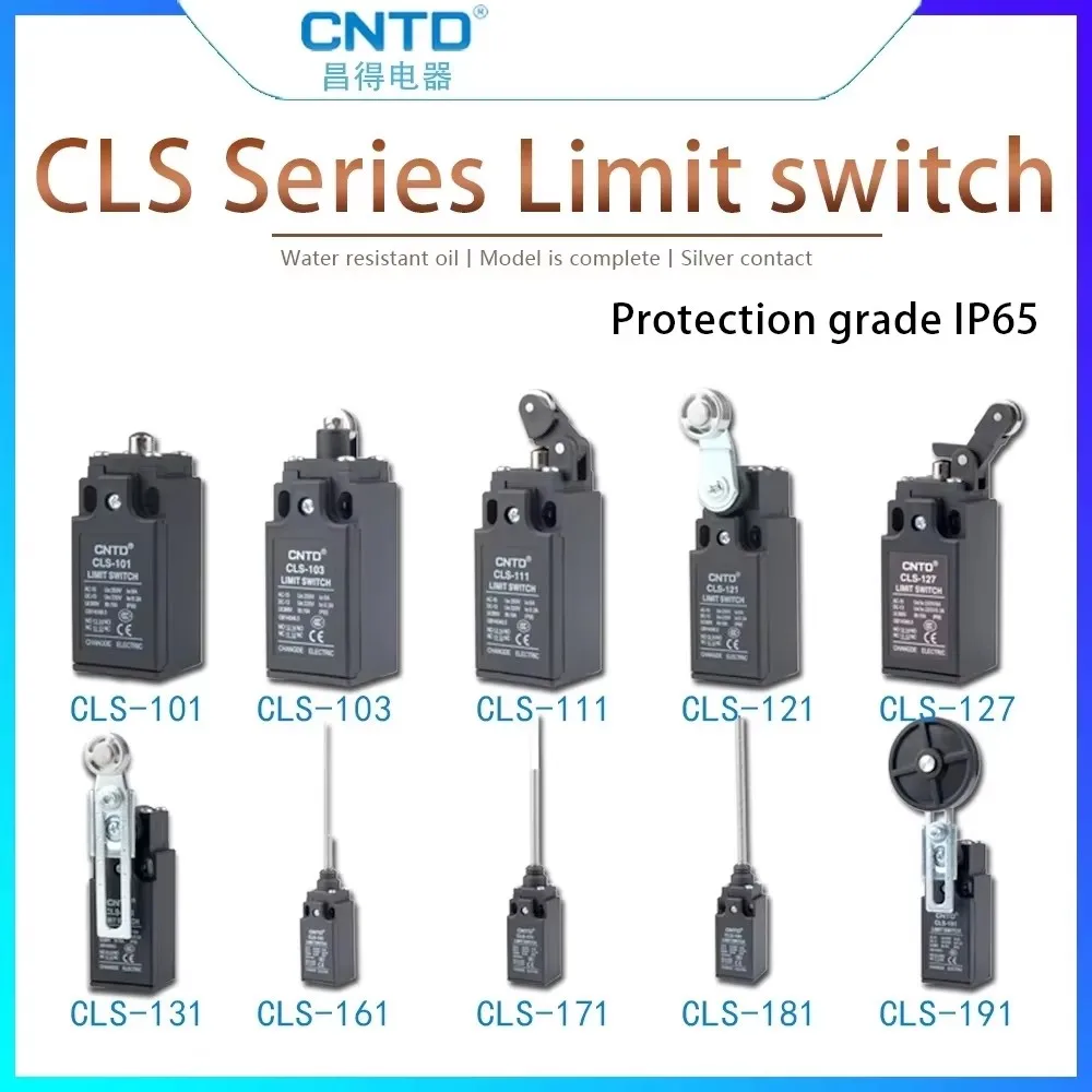 CNTD CLS Travel Limit Switch CLS-101 CLS-103 CLS-111 CLS-121 CLS-127 CLS-131 CLS-161 CLS-191 CLS-181 171 1NO1NC 10A 250V Ip65