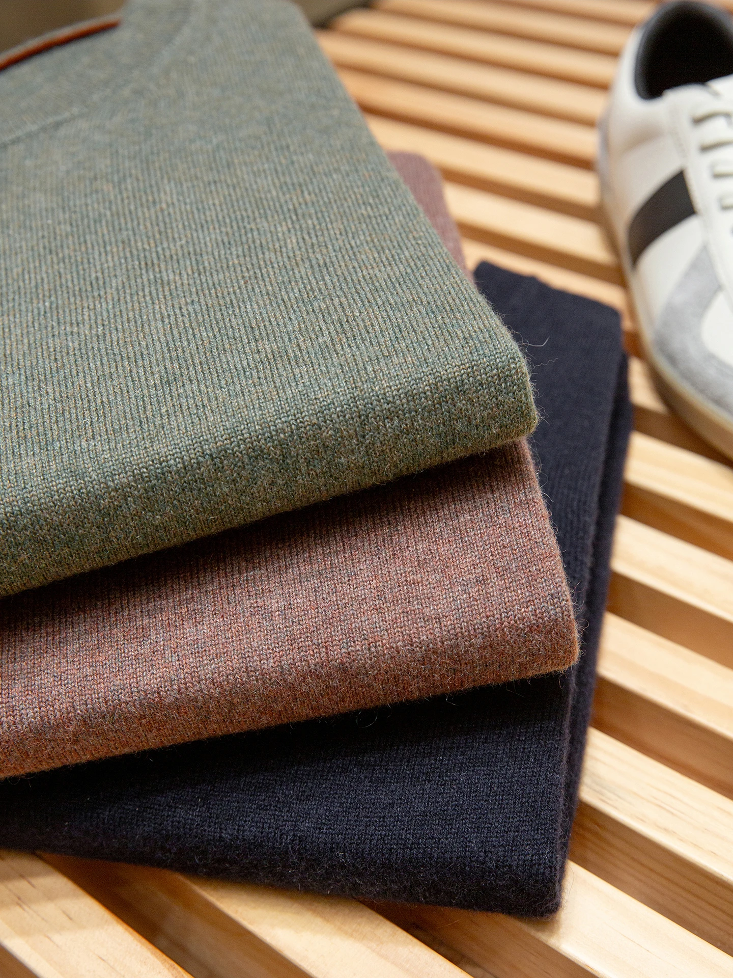 LP Yarn 100% Cashmere Men's Casual Holiday Knitwear