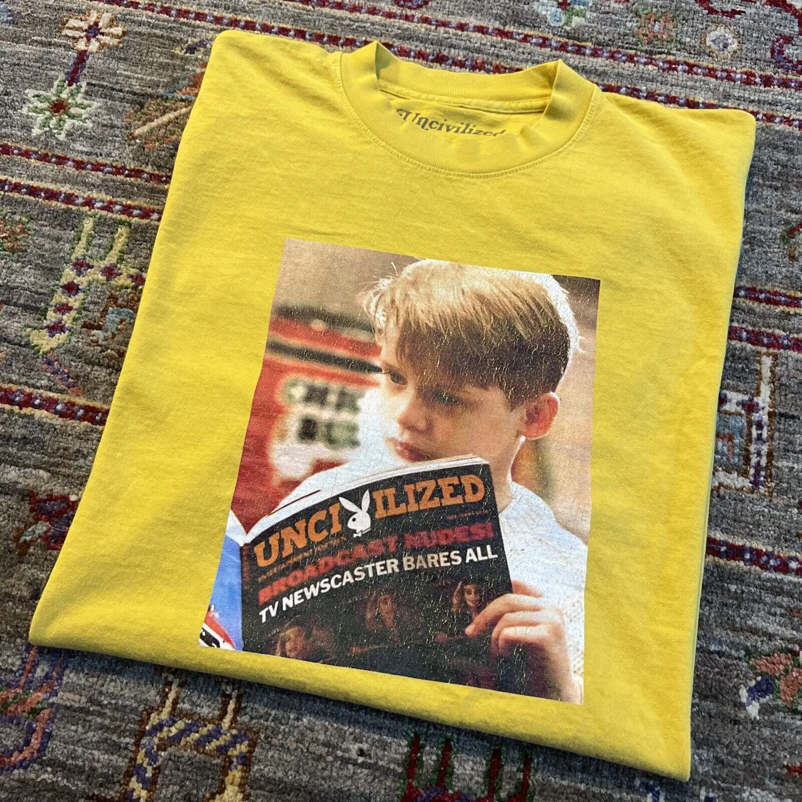 

Uncivilized limited edition “ Home Alone “ T-shirt Size XL