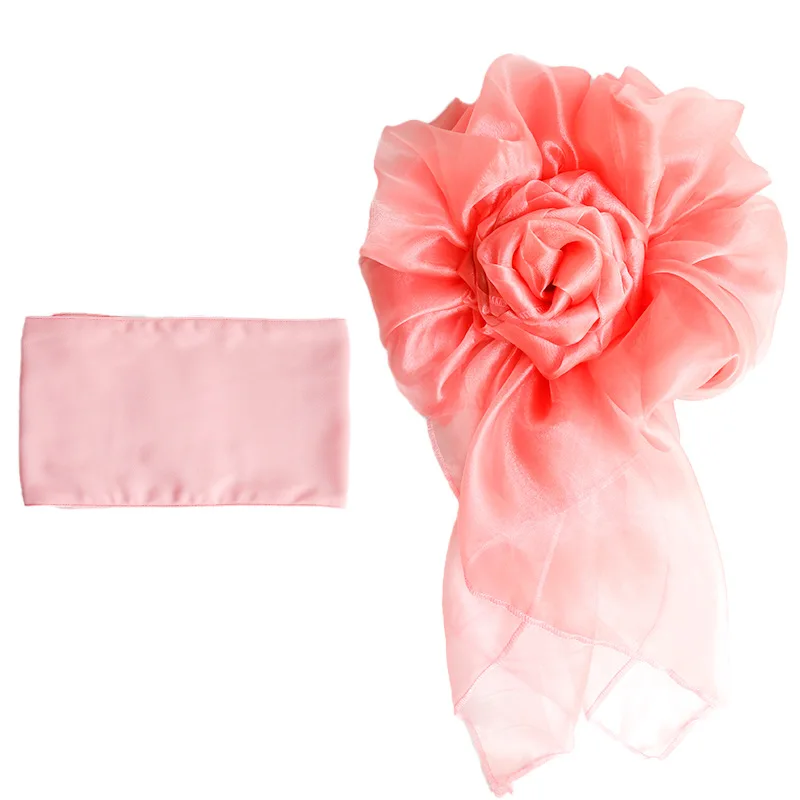 Dames Japanse Kimono Obi-riem, Heko Obi verstelbare knoop, gemakkelijk te dragen oversized bloemensjerp, Yukata-accessoires